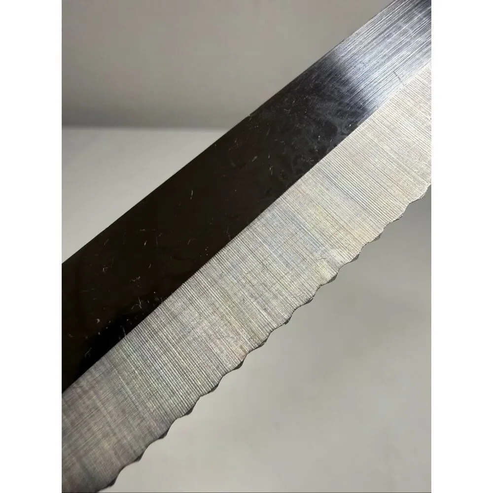 Vtg Oneida ENTREE CUTLERY Serrated Stainless Carving Knife 10